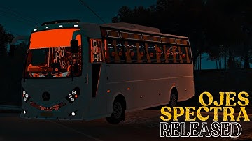 New OJES SPECTRA BUS MOD RELEASED FOR BUS SIMULATOR INDONESIA
