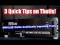 3 quick thetis tips  thetis v21035 release  anan 7000dle mk3  mw0lge improving thetis