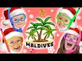 Vlad và Niki đón Giáng sinh ở Maldives