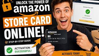 How to activate your Amazon Store Card card online