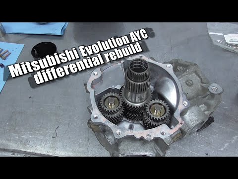 Mitsubishi Evolution AYC differential rebuild