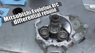 Mitsubishi Evolution AYC differential rebuild