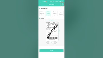 2023 D463B Android how to use 4Barcode to print PDF files?