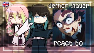 Hashiras react to Swordsmith Village arc/ season 3 | Tanjiro vs Hantengu | Demon Slayer | Gacha Club