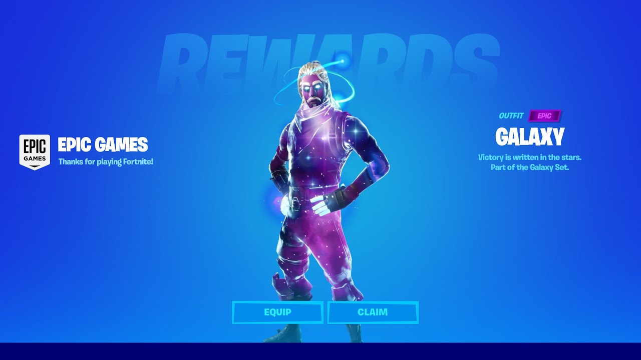 How to Unlock Fortnite's Exclusive Galaxy Skin