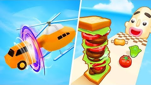 Sandwich Runner | Shape-shifting - AllLevel Gameplay Android, iOS - NEW BIG APK UPDATE