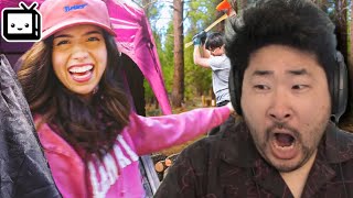 Peter Reacts to OFFLINETV SURVIVES CAMPING CHALLENGE