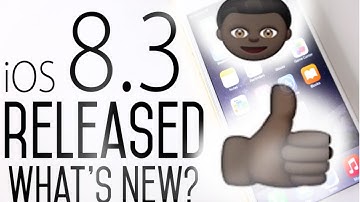 NEW iOS 8.3 Released - What