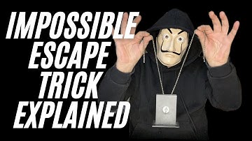 IMPOSSIBLE ESCAPE! MAGIC TRICK TUTORIAL 🪄 #tricks #magic #foryou #magictricks