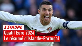 Qualif Euro 2024 - Ronaldo sauve le Portugal pour son 200e match en sélection nationale