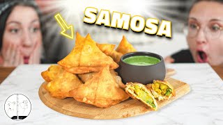 SAMOSA selber machen | indische Teigtaschen mit Kartoffelfüllung - Samosa Rezept