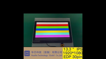 13.3 inch TFT 1920*1080 eDP interface lcd display screen #tft  #lcd  #display  #ips  #lcm