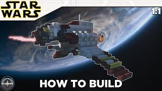 REPUBLIC NU-CLASS SHUTTLE | Minecraft Star Wars Tutorial
