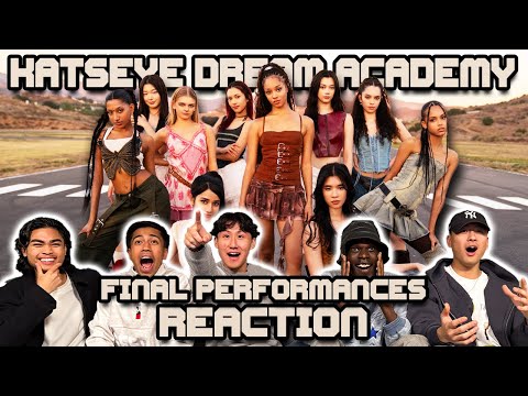 OUR FIRST TIME WATCHING KATSEYE DREAM ACADEMY FINAL PERFORMANCES 