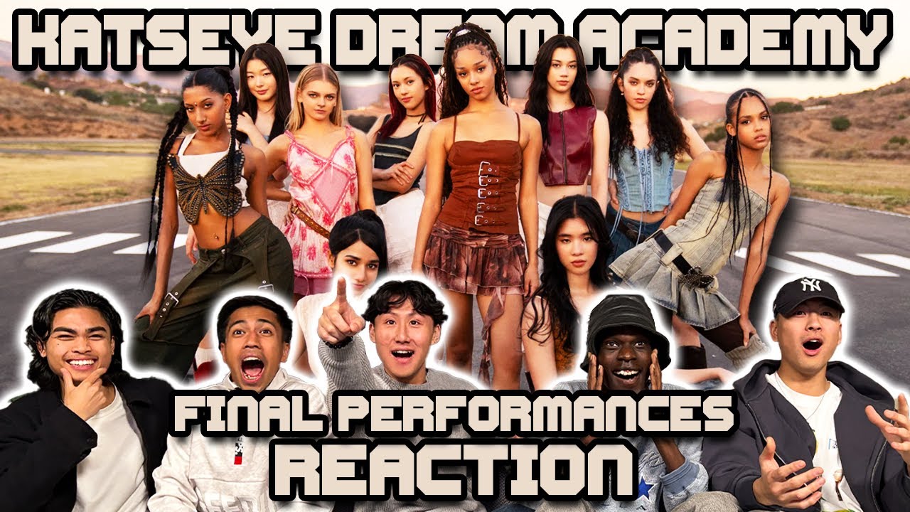 OUR FIRST TIME WATCHING KATSEYE DREAM ACADEMY FINAL PERFORMANCES!