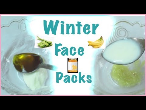 Winter Face Packs | Homemade face packs for dry skin