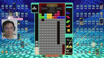 First Tetris 99 Win on Stream!