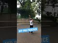 Smash practice on the Wall [tennis]