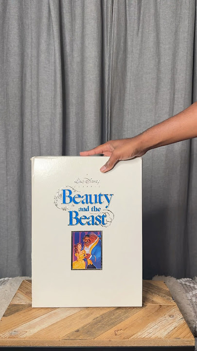 Unboxing a bit of nostalgia feat Beauty & The Beast VHS deluxe set. #shorts 🥀🥀