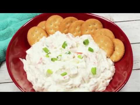 Make Ahead Cold Crab Dip Wide