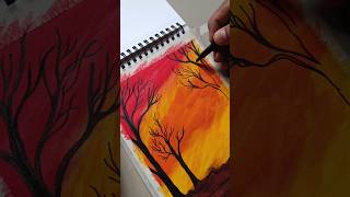 The Endless Summer Brush Painting