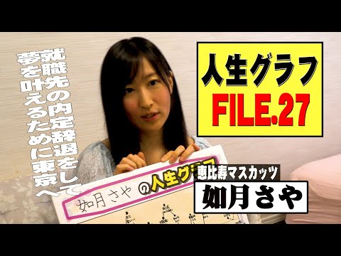 【人生グラフ】FILE.27　如月さや　就職先の内定を辞退して夢をかなえるために東京へ！