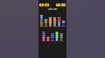 Cup Sort Puzzle Level 1202 = Water Sort Puzzle Level 1202 = Ball Sort Puzzle Level 1202 All the same