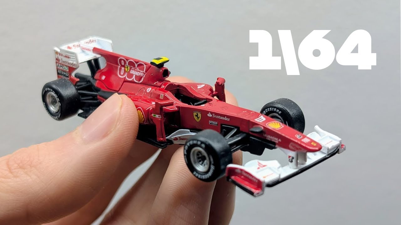 Rare Ferrari F10 Kyosho 1:64 - Fernando Alonso - Speed build - YouTube