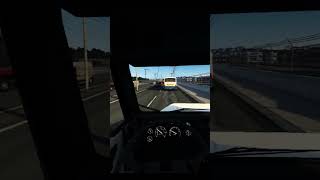 Eu esqueci que era um jogo 😨 #vr #ets2