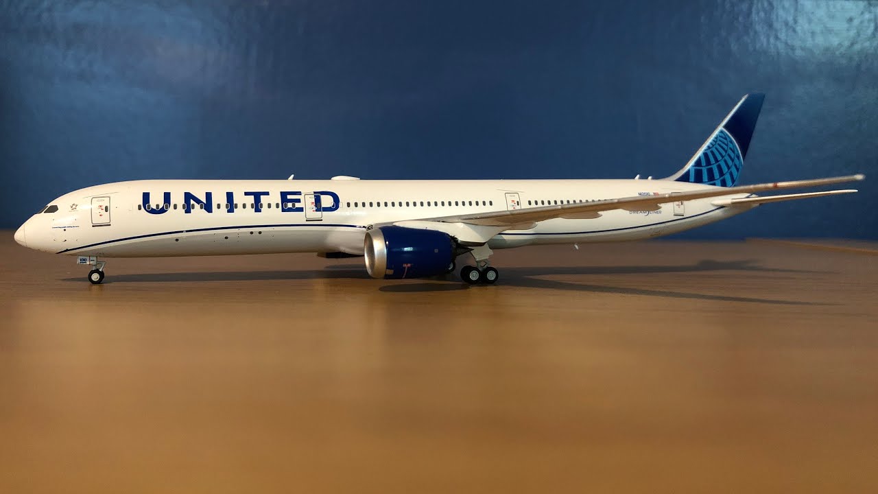 NG Model United Airlines 787-10 (New 2019 Livery) 1/400 Scale Review.