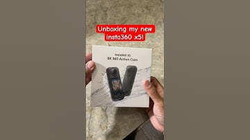 Unboxing my new insta360 x5! #insta360 #unboxing #asmr