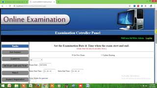 Online Examination web based software for school and colleges screenshot 2