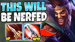 RIOT MESSED UP! SANGUINE BLADE DRAVEN MID IS STUPID OP - League of Legends