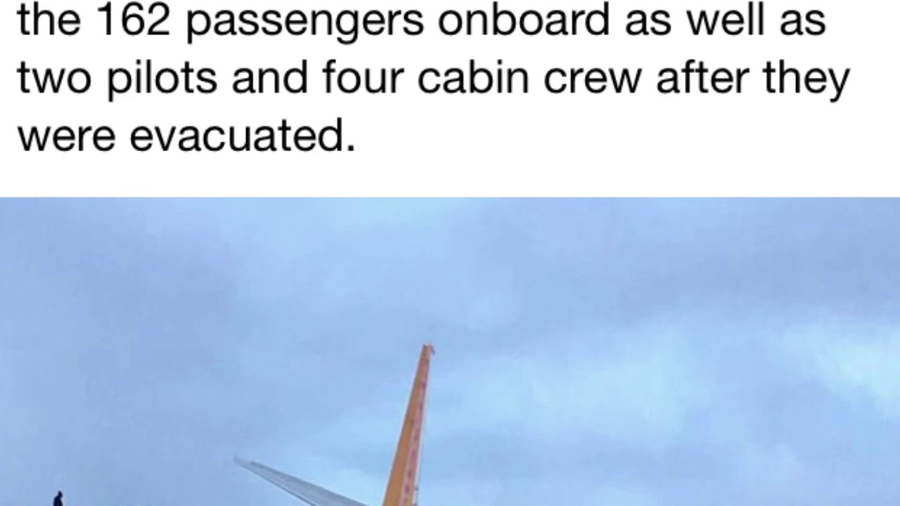 newspaper mockup Passenger jet with 168 people on board skids off icy runway