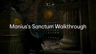 Assassins Creed Valhalla - Tombs of the Fallen - Maniuss Sanctum Walkthrough