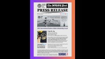 2025 IOHSK International Student Athlete Scholarship Awards