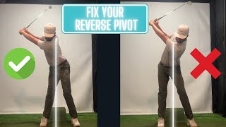 Fix Your Reverse Pivot| Turn Your Body In The Backswing Like An Elite Level Golfer ✅⛳️ #golf