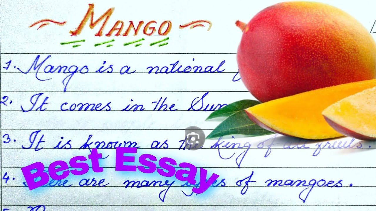 the mango essay