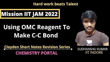 Using Organometallic Reagent to make C-C bond - Clayden Short Notes |  CHEMISTRY PORTAL  ||