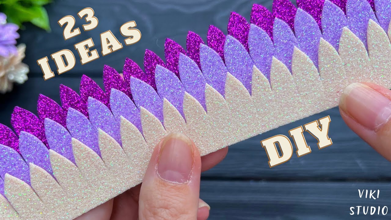 🔥 23 ИДЕИ 🔥🔥 Простые Цветы из фоамирана Своими руками Поделки из фоамирана