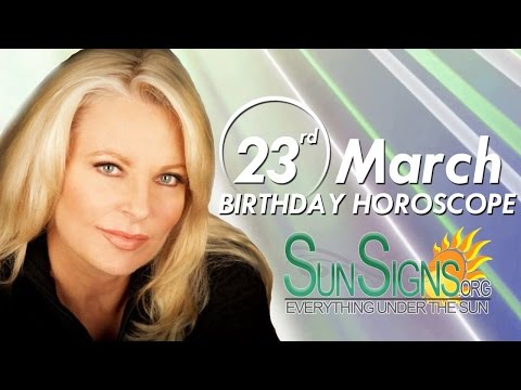 Video: Zodiac For Those Born In March