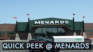 Celebrity MENARDS QUICK PEEK INSIDE Profile