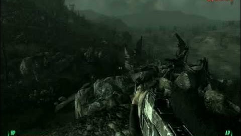 Fallout 3 - Getting to the crashed UFO - Spoiler
