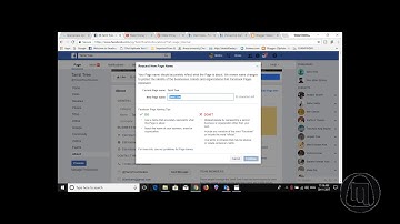 How to Change Your Facebook Page Name URL 2018