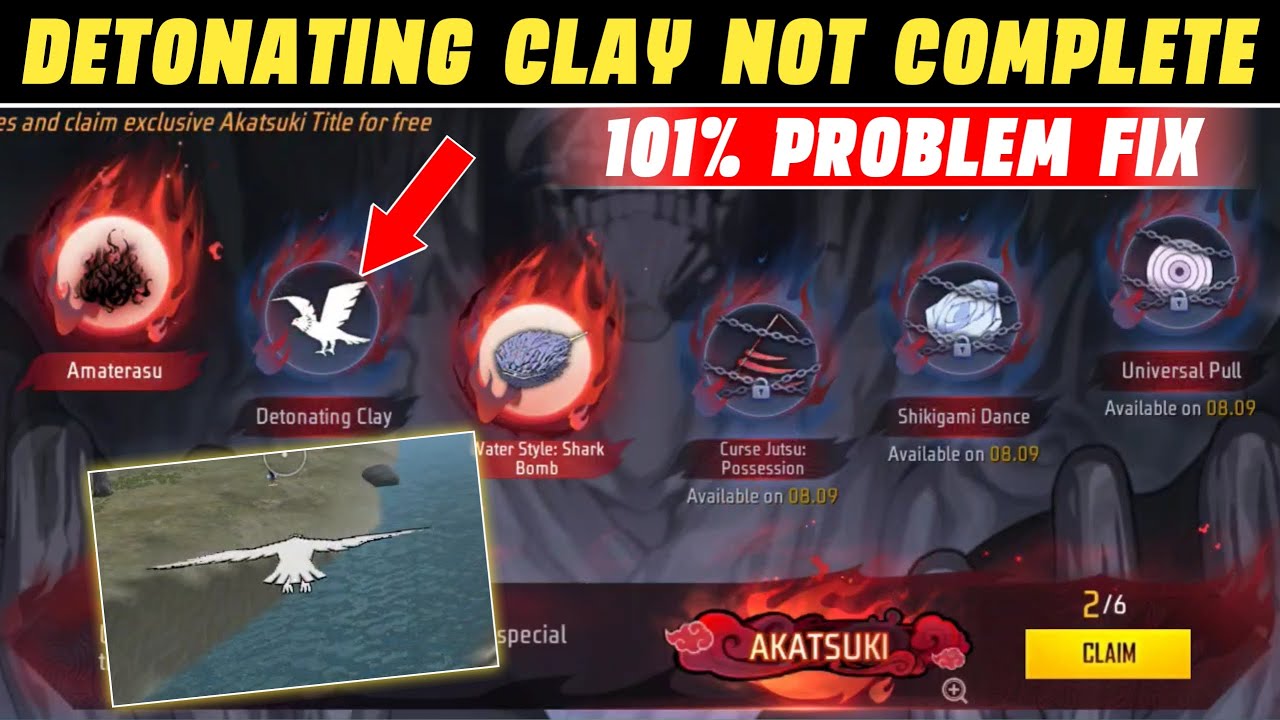 Akatsuki Bird Detonating Clay How To Complete || Akatsuki Title In FF || Detonating ...