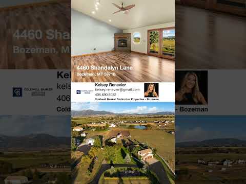 4460 Shandalyn Lane, Bozeman, MT home video tour