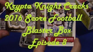 Krypta Knight Cracks ep8 2016 Score Football Blaster Box