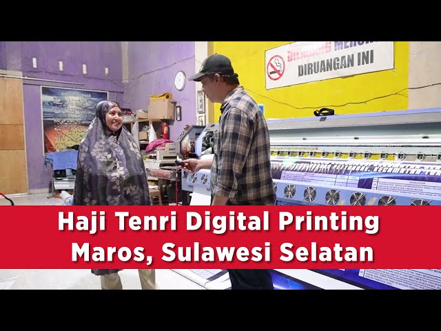 Testimoni (3) Mesin Cetak Outdoor merk Allwin dari Haji Tenri Digital Printing, Maros, Sulsel