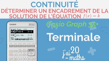 Déterminer un encadrement de la solution de l