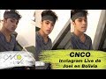 Promete YouNow con una fan en sus vacaciones + Abre regalos Bolivia | Instagram Live JOEL